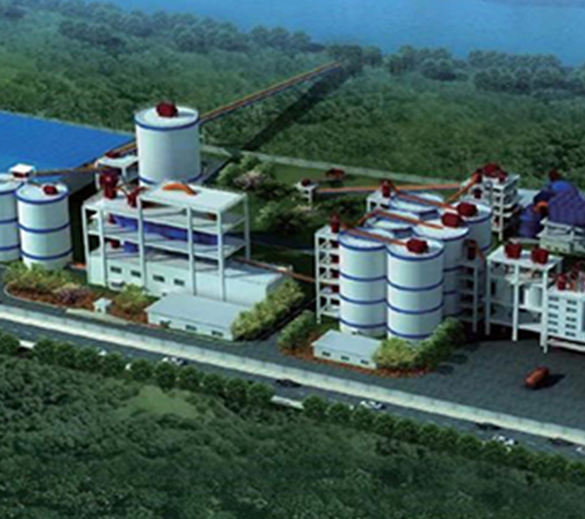 九江盤石 100 萬(wàn)噸 / 年水泥粉磨站